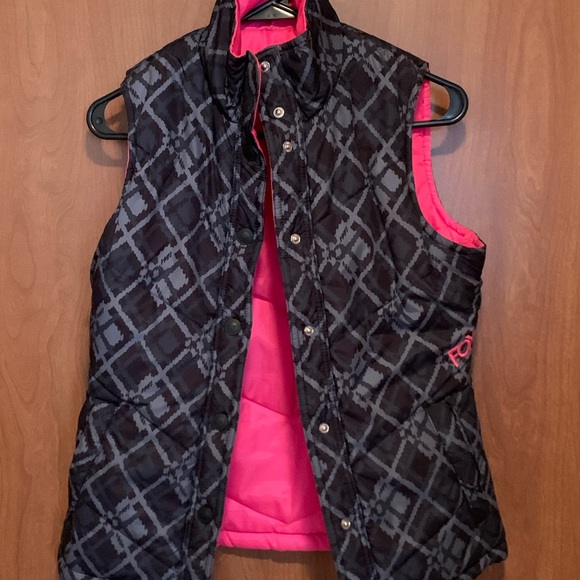 Fox reversible puffer vest - Picture 2 of 2
